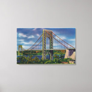 View of George Washington Bridge Canvas Print