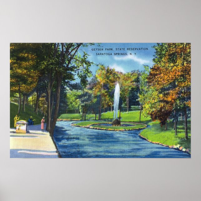 View of Geyser Park Poster (Front)