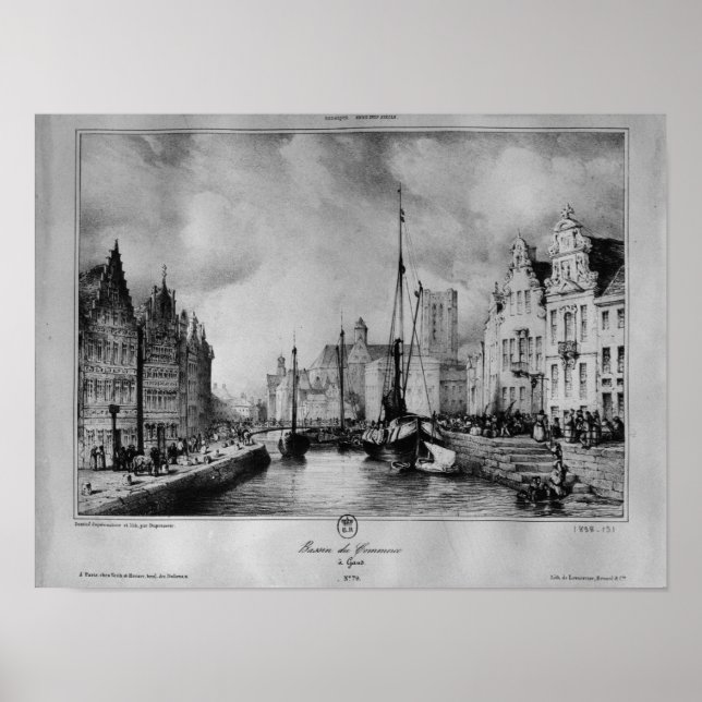 View of Ghent Poster (Front)