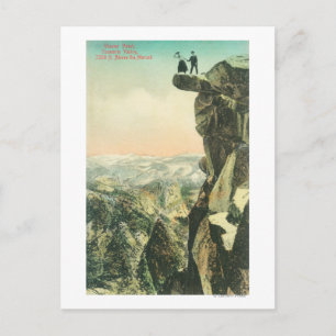 View of Glacier Point Looking Over Yosemite Postcard