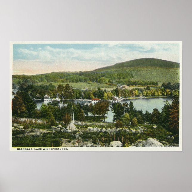 View of Glendale Poster (Front)