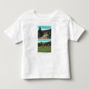 View of Golf Course, Croquet Grounds, Cottages Toddler T-Shirt