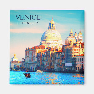 View Of Grand Canal - Venice, Italy Magnet