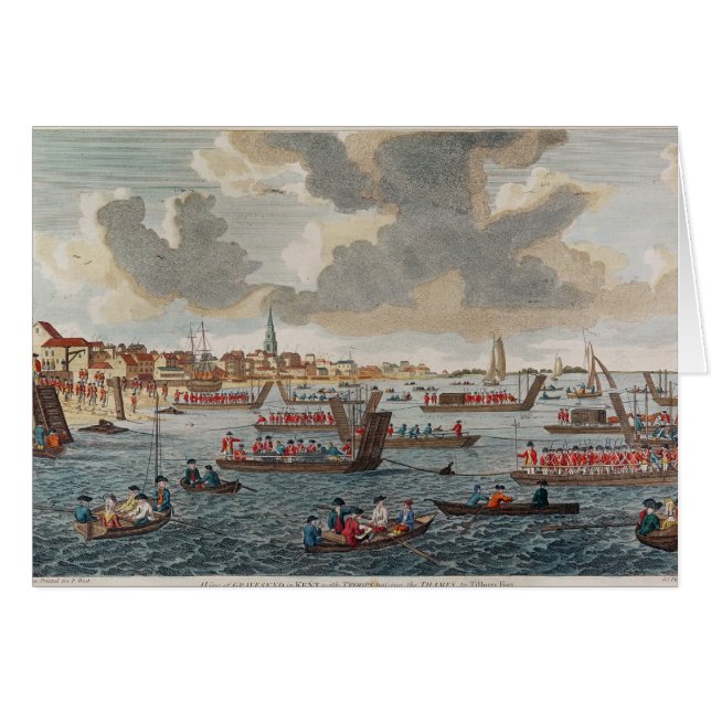 View of Gravesend with troops (Front Horizontal)