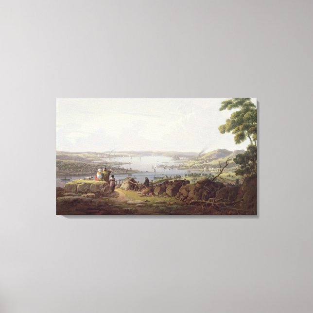 View of Greenock, Scotland Canvas Print (Front)