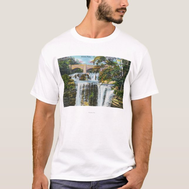 View of Haines Falls T-Shirt (Front)
