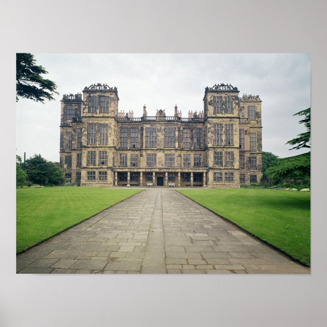 View of Hardwick Hall Poster (Front)