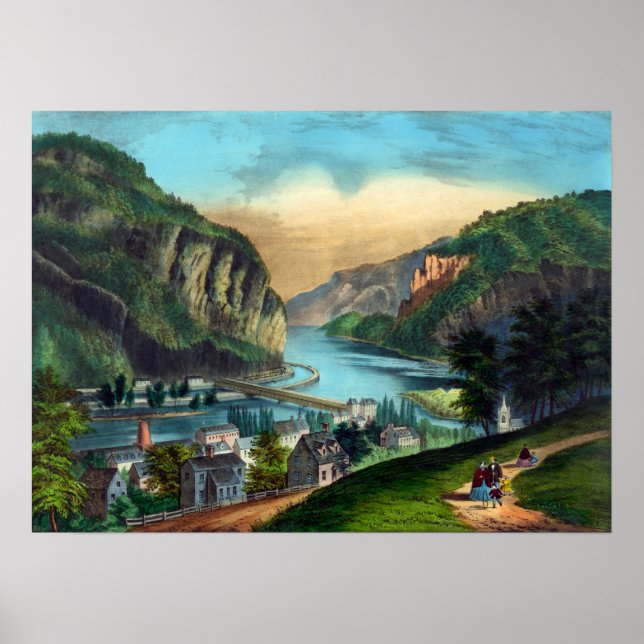 View of Harpers Ferry, Va. - 1907 Poster (Front)