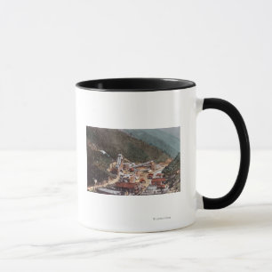 View of Hecla Mine Looking Down the Canyon Mug