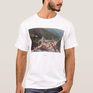 View of Hecla Mine Looking Down the Canyon T-Shirt