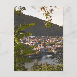 View of Heidelberg's Old Town Postcard