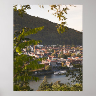 View of Heidelberg's Old Town Poster