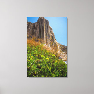 View Of Hierve El Agua, Oaxaca, Mexico Canvas Print
