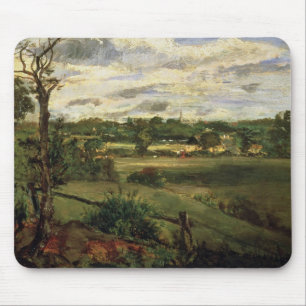 View of Highgate from Hampstead Heath, c.1834 Mouse Mat