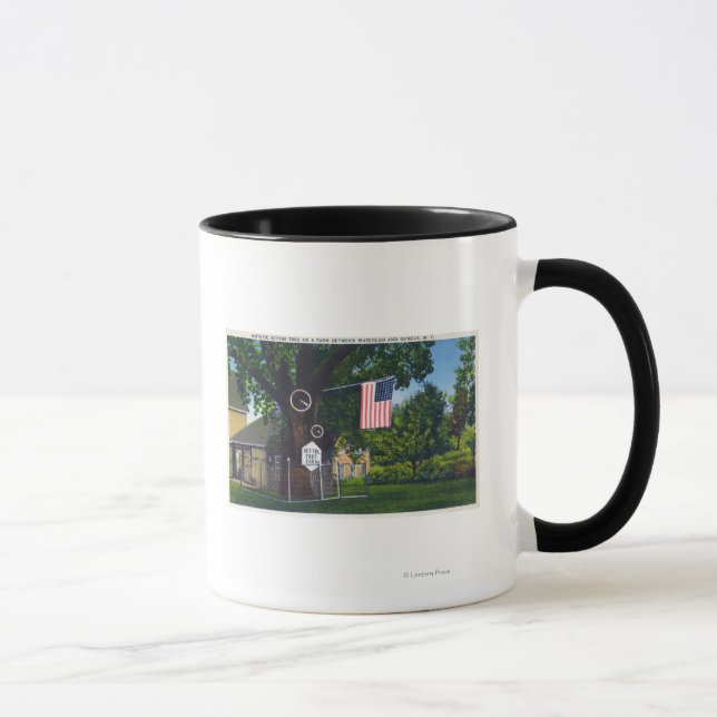 View of Historic Scythe Tree Farm Mug (Right)