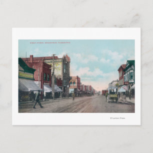 View of Holly StreetBellingham, WA Postcard