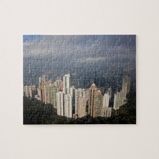View of Hong Kong from The Peak Jigsaw Puzzle (Horizontal)