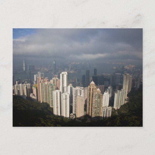 View of Hong Kong from The Peak Postcard (Front)