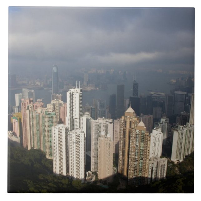 View of Hong Kong from The Peak Tile (Front)