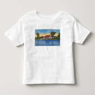 View of Hoopes Park Swans on the Lake Toddler T-Shirt