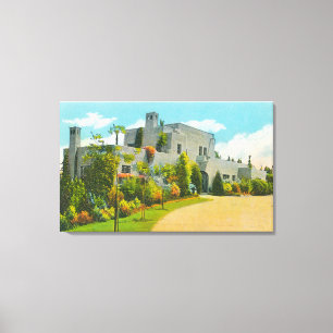 View of Hoover's Home, Stanford U Campus Canvas Print