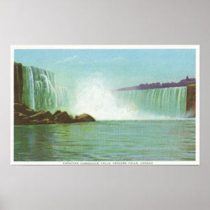 View of Horseshoe Falls Poster
