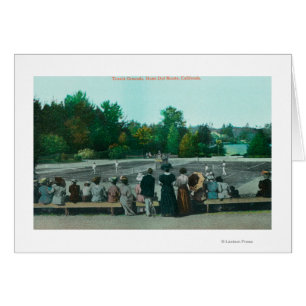 View of Hotel del Monte Tennis Grounds