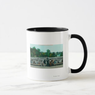 View of Hotel del Monte Tennis Grounds Mug