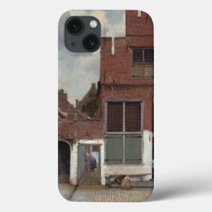 View of houses in Delft by Johannes Vermeer iPhone 13 Case