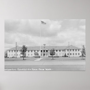 View of HQ Building Poster