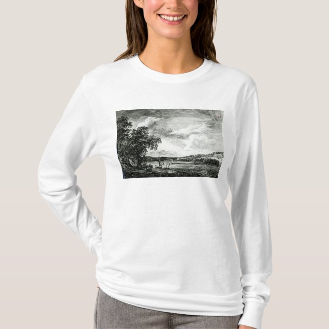 View of Hudson's River of Pakepsey T-Shirt (Front)
