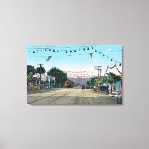 View of Idora Park from StreetOakland, CA Canvas Print