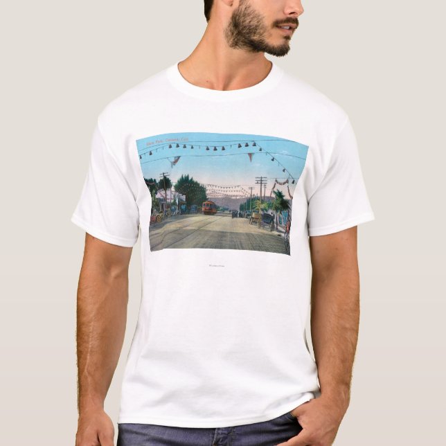 View of Idora Park from StreetOakland, CA T-Shirt (Front)