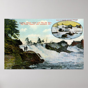 View of Indian Head, the Old Man Poster