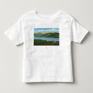 View of Indian Lake and Snowy Mountain Toddler T-Shirt