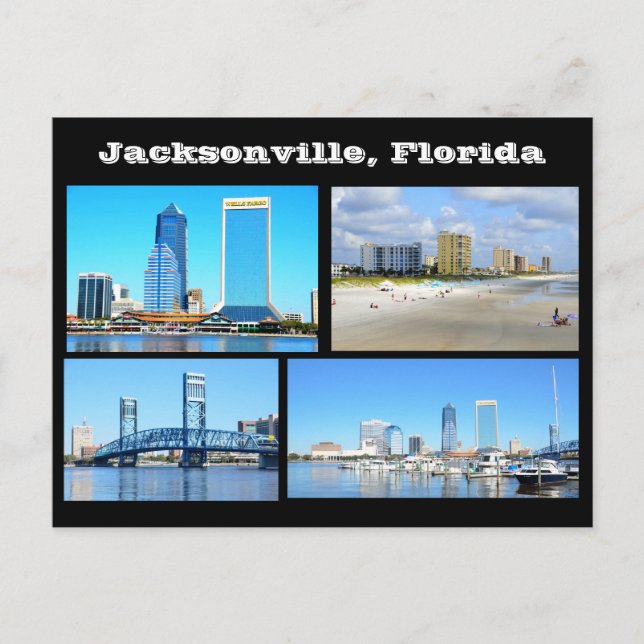 View of Jacksonville. Florida Postcard (Front)