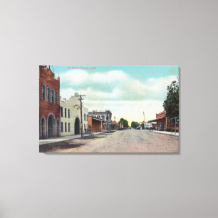 View of K StreetTulare, CA Canvas Print