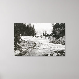 View of Kennebago Falls Canvas Print