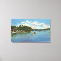 View of Lake Cobbosseecontee in Pernette Cove