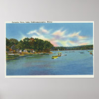 View of Lake Cobbosseecontee in Pernette Cove