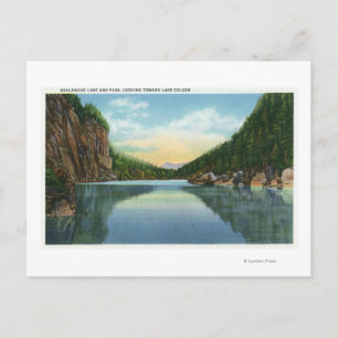 View of Lake Colden from Avalanche Lake Postcard
