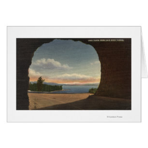 View of Lake from Cave Rock Tunnel