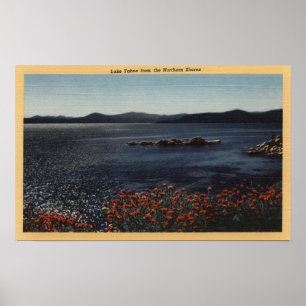 View of Lake from the Northern Shores Poster