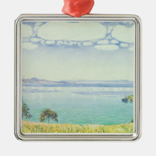 View of Lake Leman from Chexbres, 1905 Metal Tree Decoration
