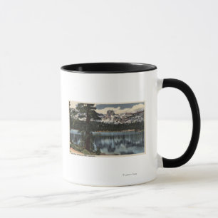 View of Lake Mary & High Sierra Mts. Mug