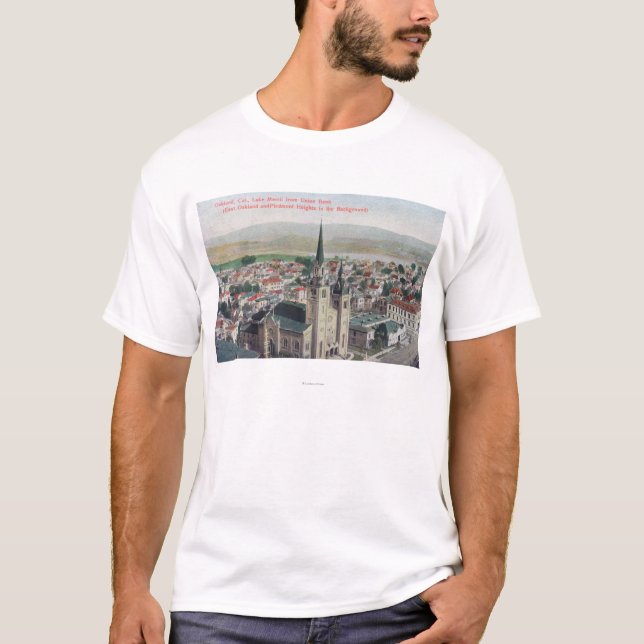 View of Lake Merritt from Union Bank T-Shirt (Front)