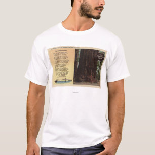 View of Lanes Redwood Flat T-Shirt