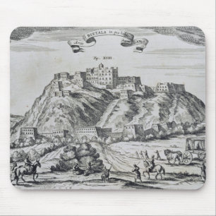 View of Lhasa, capital of Tibet Mouse Mat