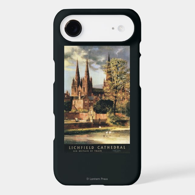 View of Lichfield Cathedral Case-Mate iPhone Case (Back)
