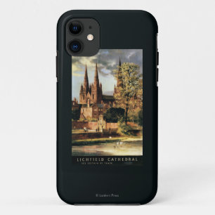 View of Lichfield Cathedral iPhone 11 Case
